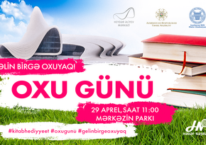 Heydar Aliyev Center's park to host Reading Day