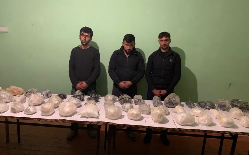 İrandan Azərbaycana 73 kq narkotikin gətirilməsinin qarşısı alınıb, saxlanılanlar var