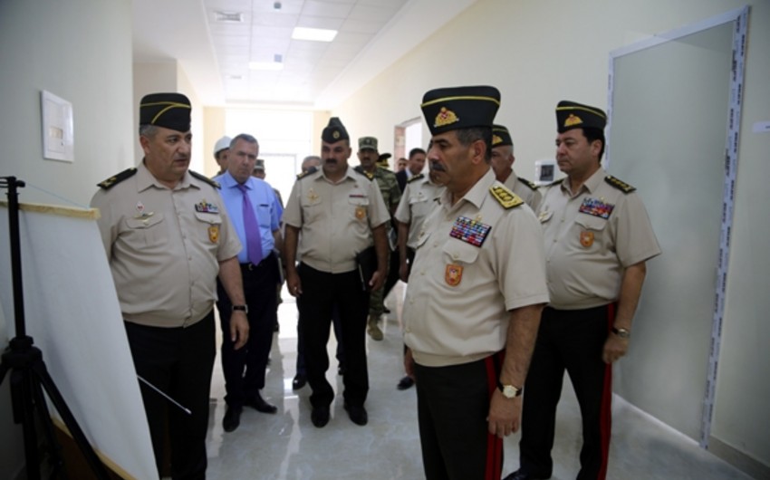 Defense Minister attends opening of a new buildings in the engineering military unit
