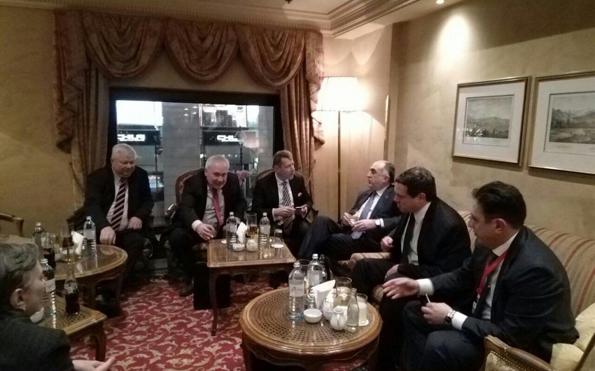 Началась встреча министра иностранных дел Азербайджана с сопредседателями МГ ОБСЕ