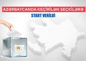 Azərbaycan Milli Məclisinə növbədənkənar seçkilərlə əlaqədar səsvermə başlayıb