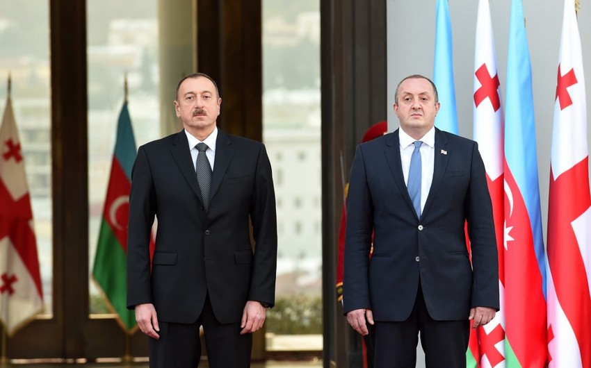 Президент Грузии подчеркнул добрососедские и стратегические отношения с Азербайджаном