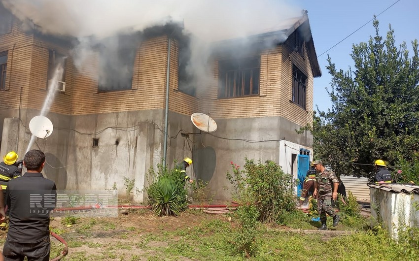 В Джалилабадском районе потушен пожар в жилом доме, спасен ребенок 