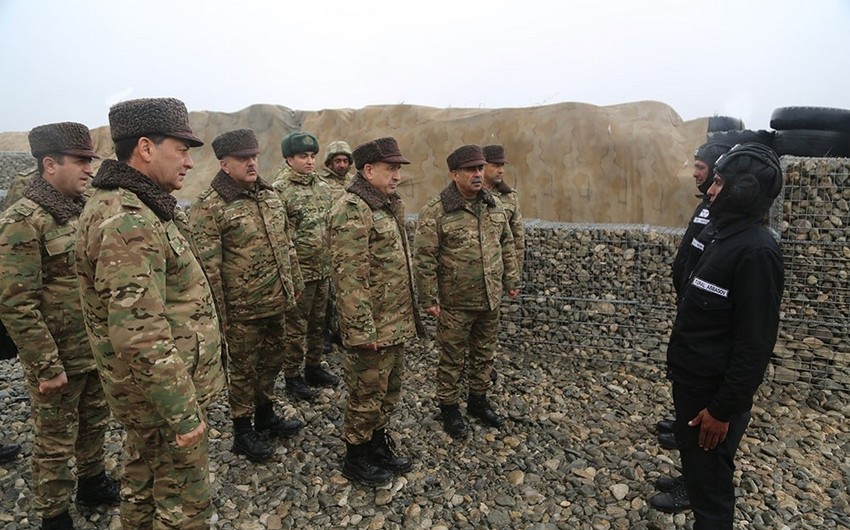 General Zakir Hasanov, Assistant to President visit foremost military units