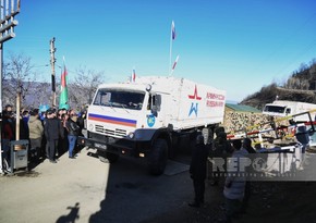 Movement of Russian peacekeepers' cars again ensured on Khankandi-Lachin road