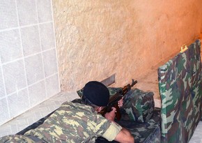 В Азербайджанской армии проведены соревнования по военному пятиборью