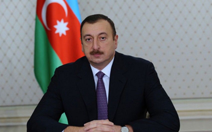 ​Президент Ильхам Алиев поздравил короля Марокко