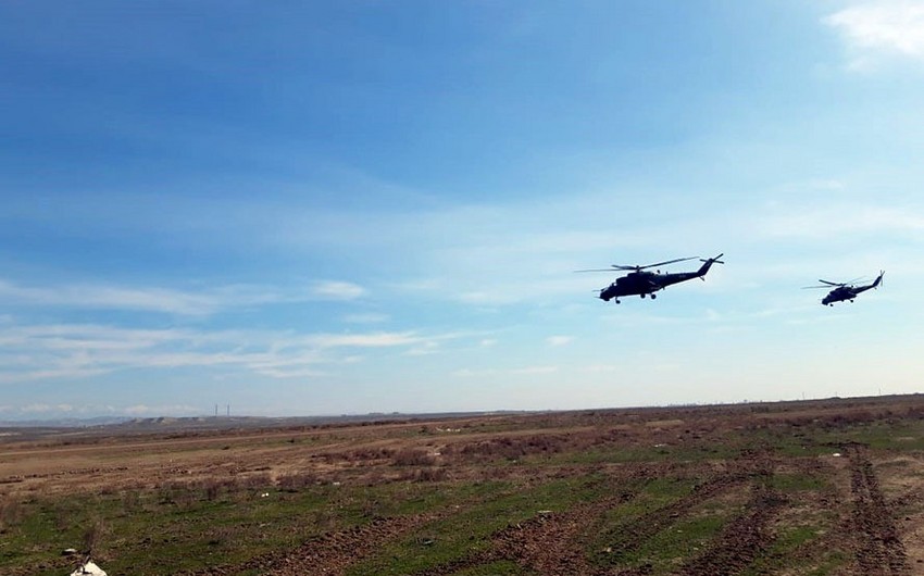 Азербайджанская армия провела передислокацию боевых авиационных средств - ВИДЕО