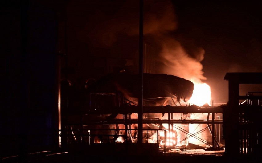 На химическом заводе в Китае произошел мощный взрыв