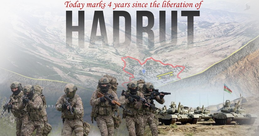 Four years pass since liberation of Hadrut town