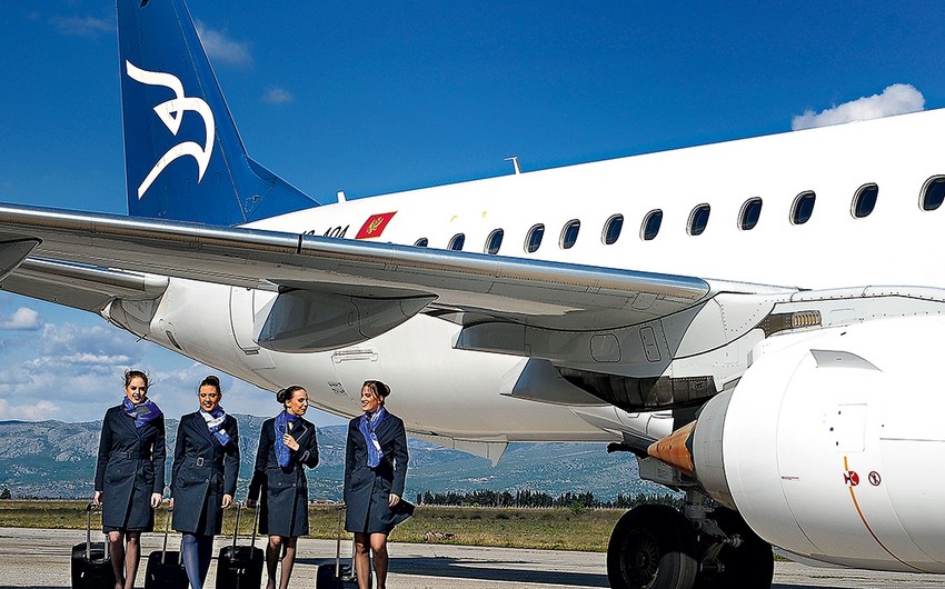 Montenegro Airlines Azərbaycandan Monteneqroya son üç çarter reysini yerinə yetirməyəcək