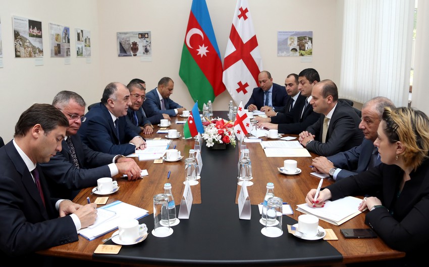 Elmar Mammadyarov met with Georgian Foreign Minister