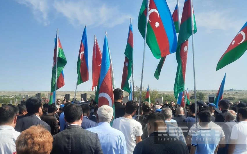 Antiterror tədbirləri zamanı şəhid olan İlkin Qarayev Samuxda dəfn edilib - YENİLƏNİB