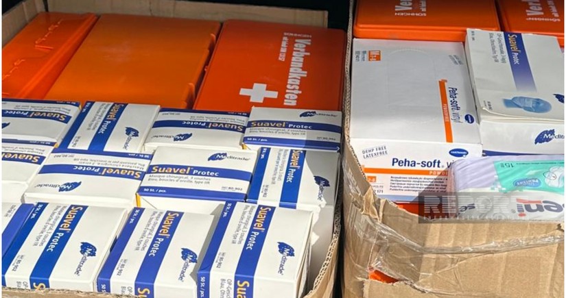 Azerbaijani diaspora provide medical supplies to Ukrainian border guards