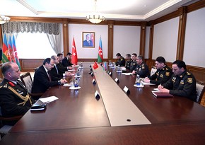 Azerbaijani Defense Minister meets with Deputy Minister of National Defense of Türkiye