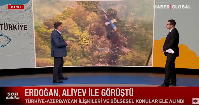 В Турции коснулись оставшихся вне поля зрения деталей крушения вертолета президента Ирана