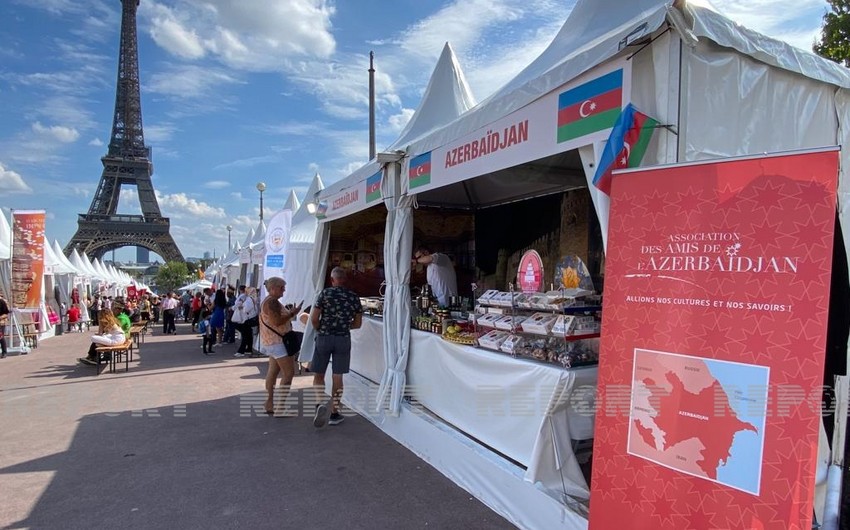 Azerbaijan represented at 5th int’l gastronomy festival in Paris