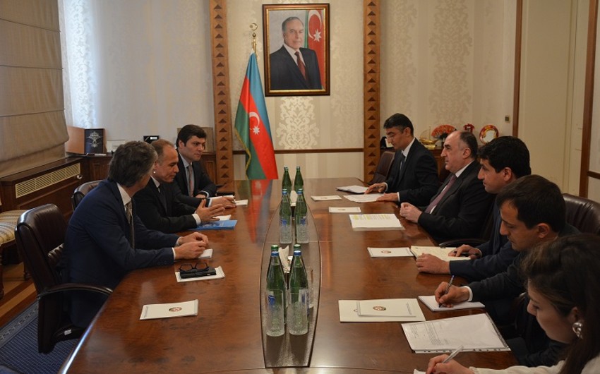 Elmar Mammadyarov receives the UNDP Resident Representative for Azerbaijan