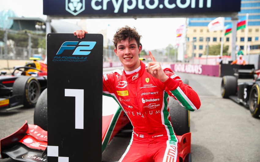 Oliver Bearman becomes winner of Formula 2 in Baku