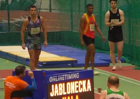 Азербайджанский атлет взял серебро на соревнованиях лицензионного характера в Чехии