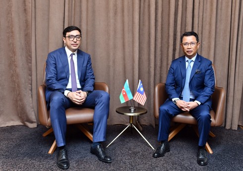 Министр молодежи и спорта Азербайджана принял президента Олимпийского совета Малайзии 