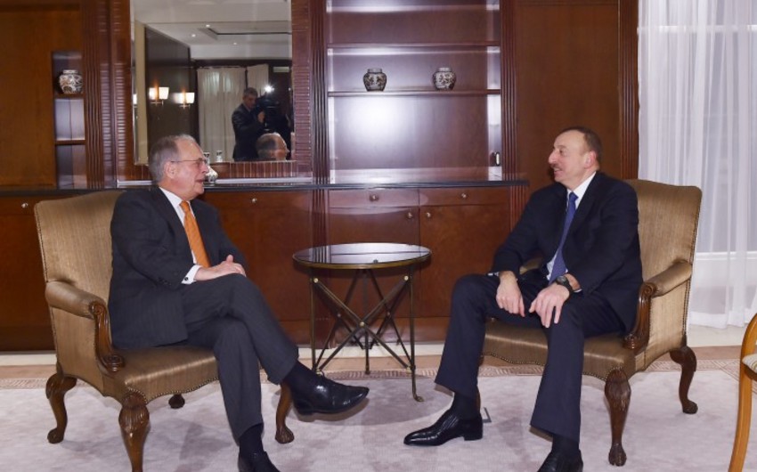 ​Президент Ильхам Алиев встретился с председателем Мюнхенской международной конференции по безопасности