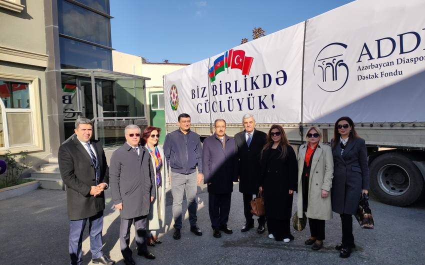 Азербайджан направил очередную помощь в пострадавший от землетрясения регион Турции