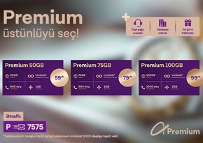 Azercell Premium Tarifi və Premium+ Loyallıq Proqramını istifadəyə verdi