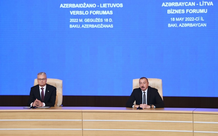 Президент: Азербайджан - страна, не имеющая выхода к открытому морю, мы превратили его в важный транспортный центр