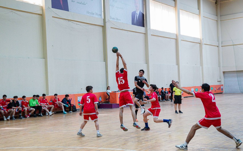 Həndbol üzrə yeniyetmələr arasında Azərbaycan birinciliyinin final mərhələsinə start verilib