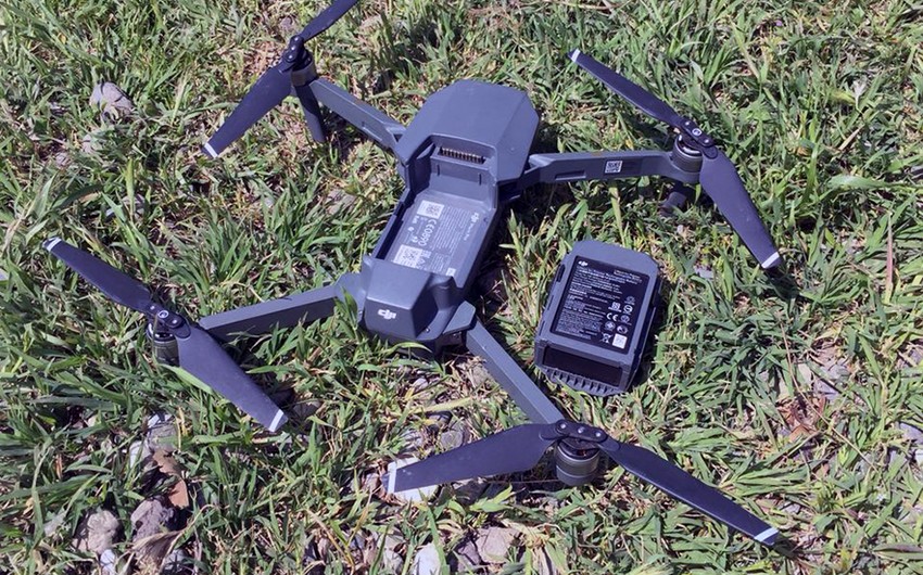 Quadrocopter of  Armenian armed forces destroyed