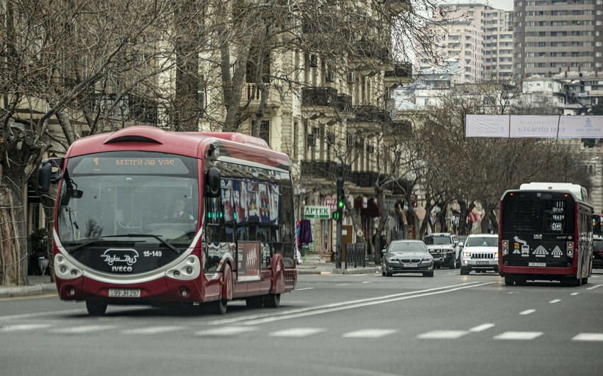 В Баку могут запустить круглосуточные автобусы