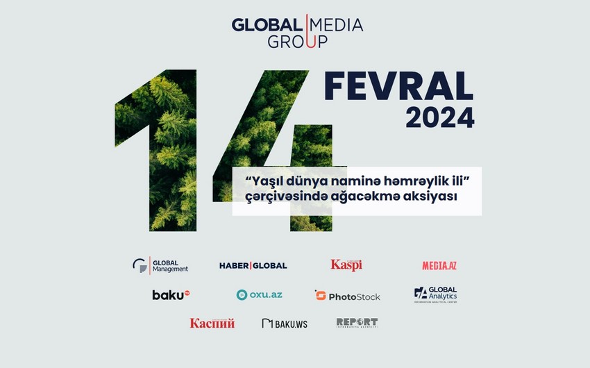 Global Media Group “Yaşıl dünya naminə həmrəylik ili” çərçivəsində ağacəkmə aksiyası keçirib