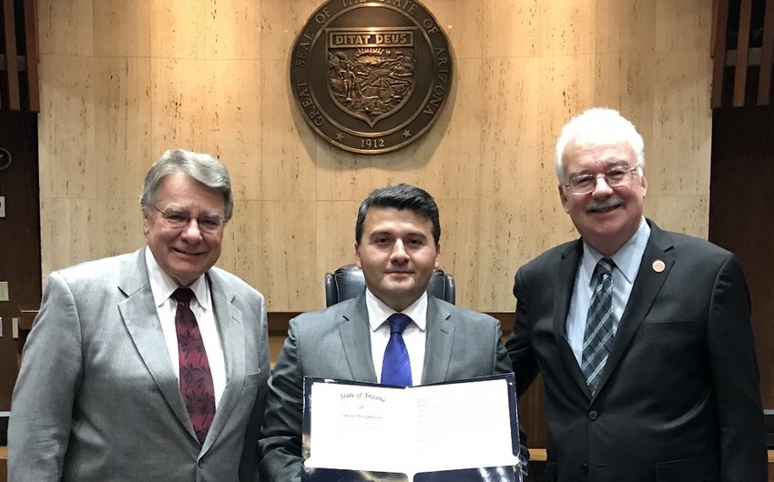 Senate of U.S. State of Arizona adopts proclamation expressing firm support for Azerbaijan’s territorial integrity - VIDEO