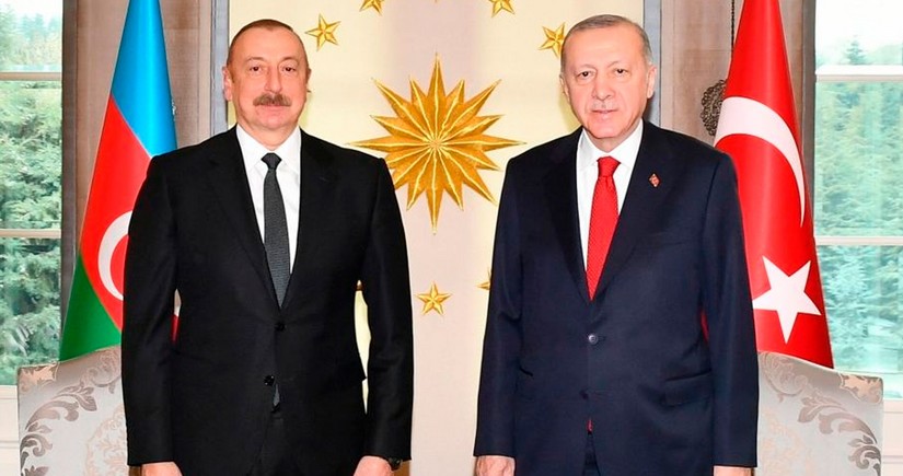 Ərdoğan Novruz bayramı münasibətilə İlham Əliyevi təbrik edib