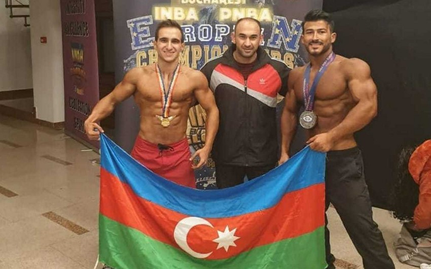 Azərbaycanlı bodibilderlər Avropa Çempionatında 2 medal qazanıb