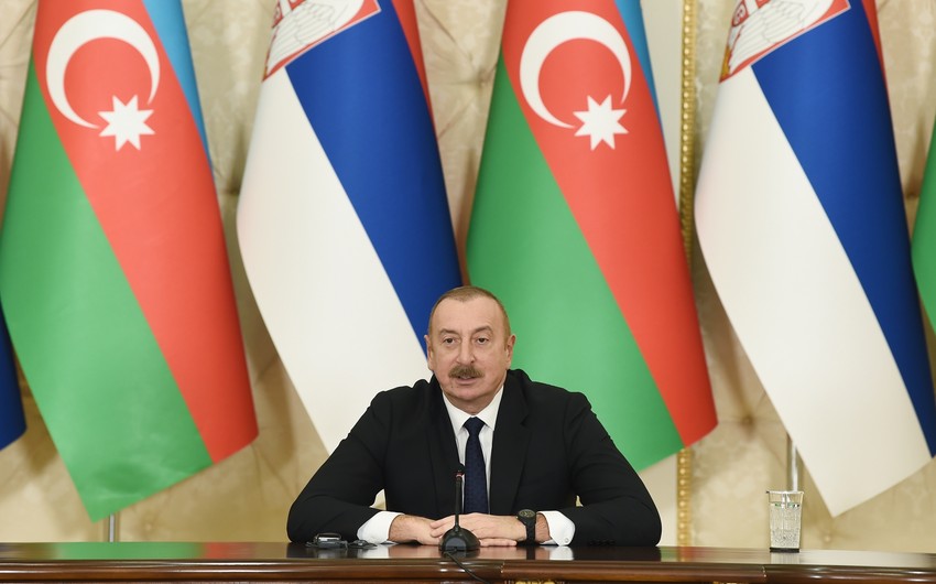 Ильхам Алиев: Азербайджано-сербские связи основаны на дружбе и взаимопонимании