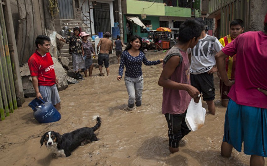 Наводнения в Перу затопили целый город