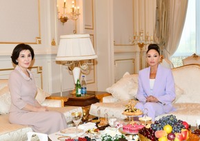 Mehriban Aliyeva meets with First Lady of Uzbekistan