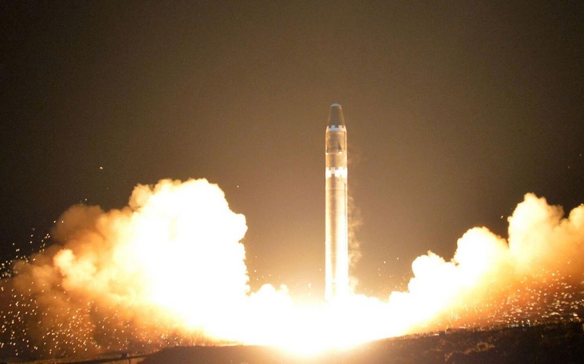 North Korea Fires ICBM-class Missile After Condemning 'war' Moves