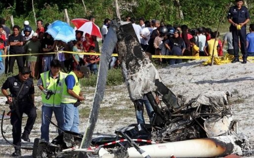 ​В Малайзии взорвался вертолет с чиновниками