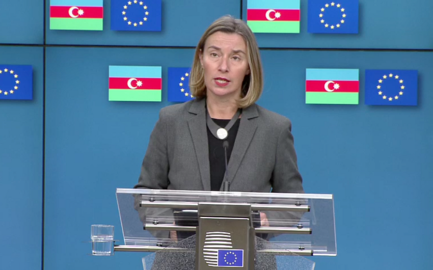 Mogherini: EU supports territorial integrity and sovereignty of Azerbaijan