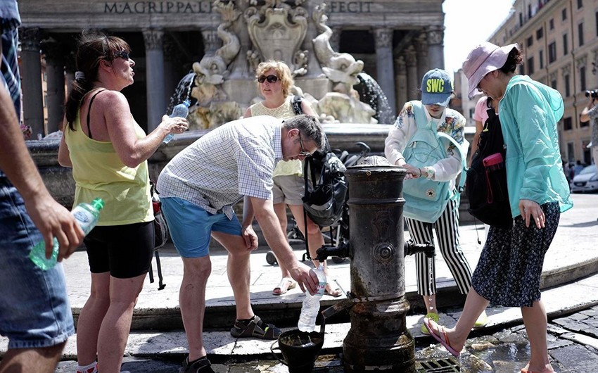 В Италии три человека стали жертвами жары