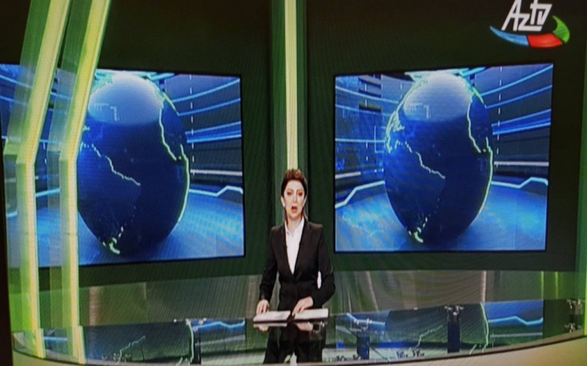 AzTV 63-cü ildönümündə “Xəbərlər”in yeni studiyasını istifadəyə verib