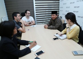 Indonesian Ambassador to Azerbaijan visits Report News Agency