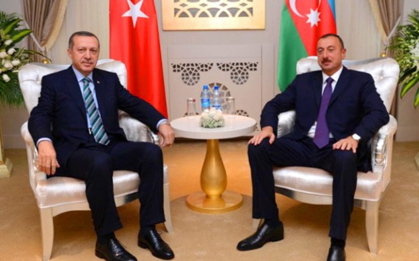 Azerbaijani President congratulates Turkish President Erdoğan