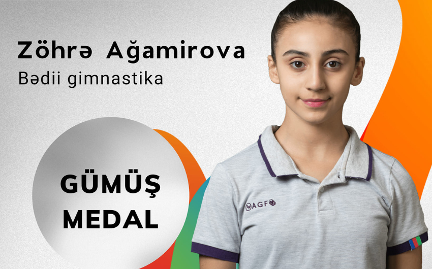 Azerbaijani rhythmic gymnast wins 2 medals at Islamic Games