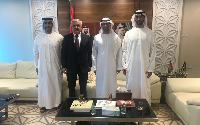 Президент SOCAR встретился с министром энергетики и промышленности ОАЭ
