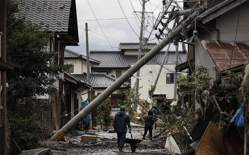 Число жертв тайфуна Хагибис в Японии возросло до 77