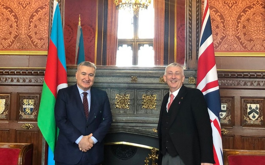 Azerbaijani envoy meets Speaker of UK House of Commons